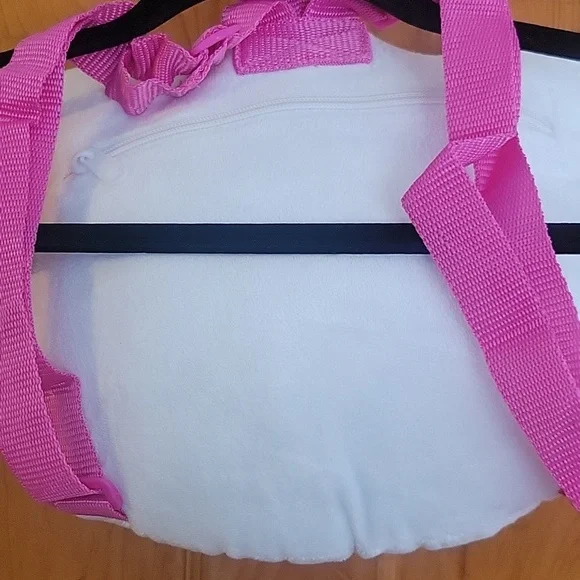 Hello Kitty Plush Backpack - White and Pink - Picture 2 of 2